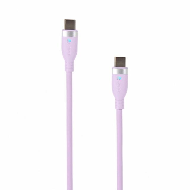 【LaPO】USB-C 液態矽膠微光快充傳輸線(PD/QC 100W 150cm)