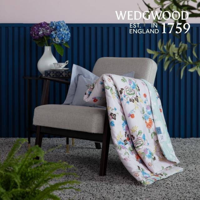 【WEDGWOOD】印花蠶絲涼被 長纖棉/天絲任選(百貨款｜雙人180x210cm)