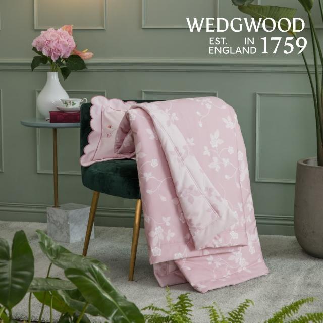 【WEDGWOOD】印花蠶絲涼被 長纖棉/天絲任選(百貨款｜雙人180x210cm)