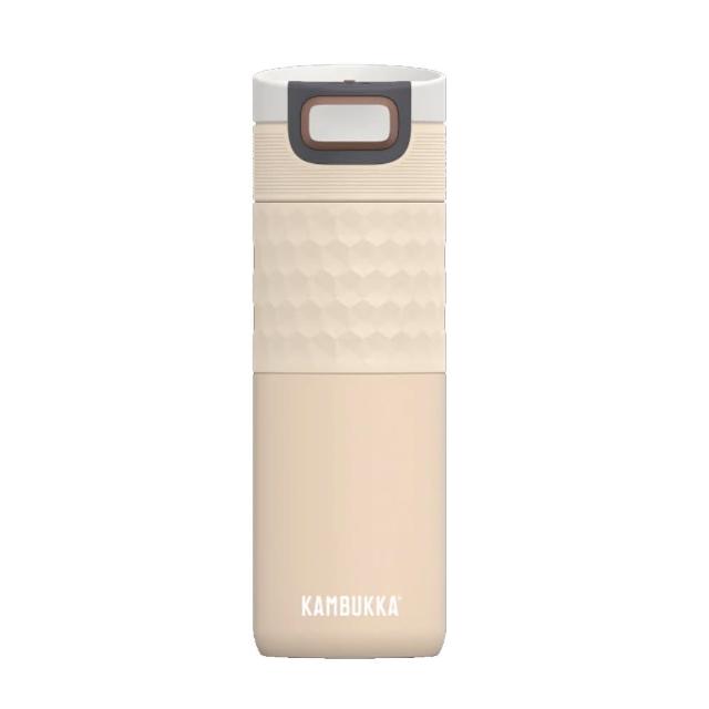 【KAMBUKKA 卡沛卡】EtnaGrip 悅熱瓶 不鏽鋼500ml/多色任選(冰壩杯/保溫杯/吸管杯/隨行杯/保溫瓶)