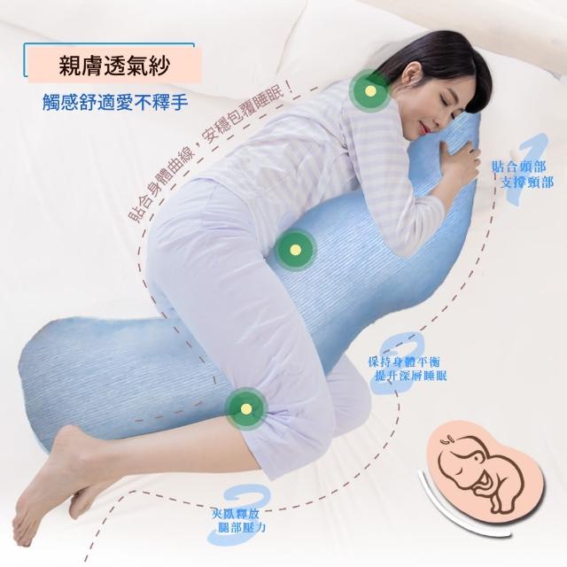 【日本旭川】AIRFit氧活力 超值三件組 (側睡枕+側睡枕套+三角靠墊 )