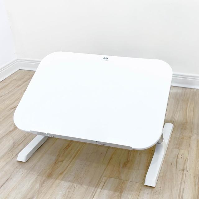 【aka】折疊翻升床上桌 60x40cm 五段高度升降+角落收納(床上桌/折疊桌/懶人桌/和室桌)