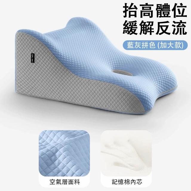 【ZHIPU 芝浦】防反酸三角靠枕臥床護理靠背墊抬腿枕斜坡墊床頭靠背三角靠墊(可躺可靠科學分區有力支撐)