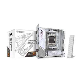 【GIGABYTE 技嘉】X870I AORUS PRO ICE DDR5 主機板+曜越 The Tower 200 迷你機殼 白色