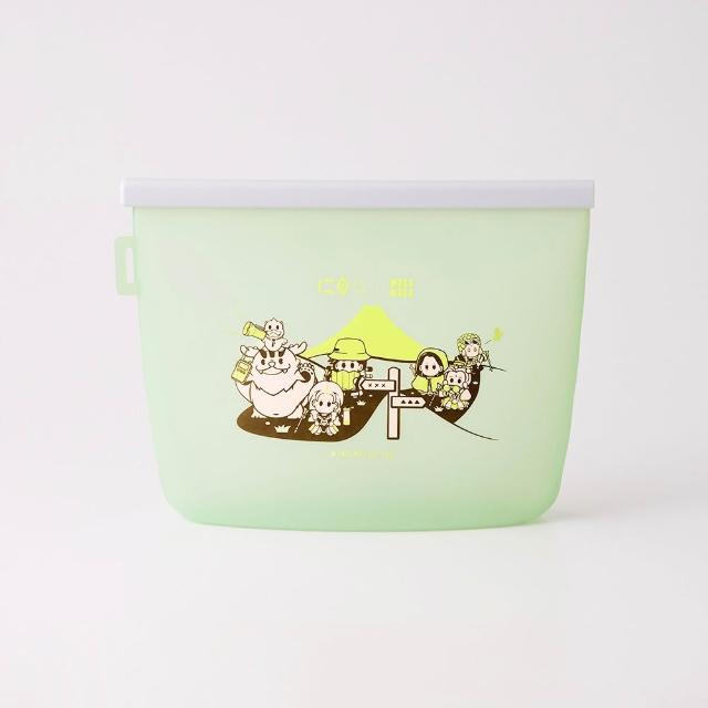 【仁舟淨塑】霹靂聯名好矽袋2000ml - 2色(矽膠密封袋/小吃袋/食物袋/防水袋/保鮮分裝袋/微波電鍋氣炸)