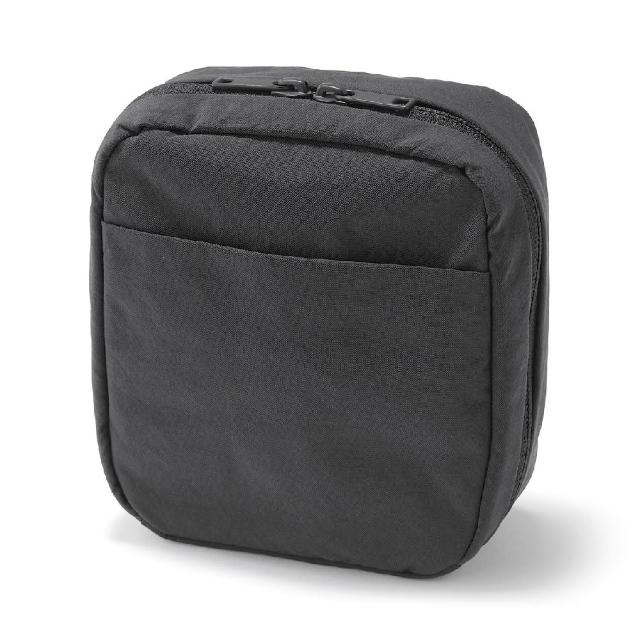【MUJI 無印良品】皺褶尼龍廣口收納包 約14*16*6 cm(共3色)