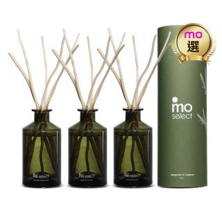 【mo select】植萃精油天然柳枝擴香禮盒3入超值組(mo選/香氛/居家香氛/精油擴香/精美禮物)