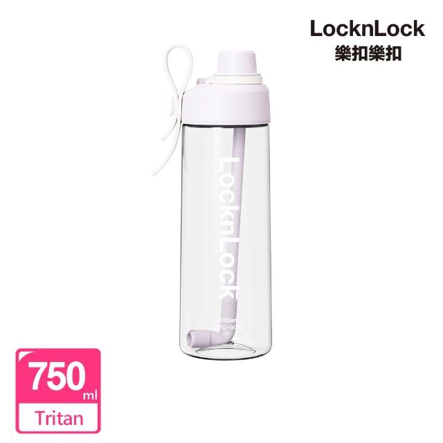 【LocknLock 樂扣樂扣】官方直營 Q咪樂吸管杯 750ml(五款任選/吸管杯/Tritan材質/水壺)