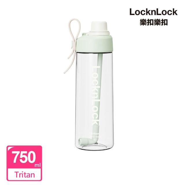 【LocknLock 樂扣樂扣】官方直營 Q咪樂吸管杯 750ml(五款任選/吸管杯/Tritan材質/水壺)
