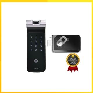 【Yale 耶魯】YDR-453A 內建藍芽 智能/電子輔助鎖(指紋│密碼│藍芽│Wifi/送安裝)