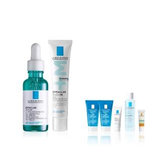 【理膚寶水】進階去痘雙星組★極效三重酸煥膚精華30ml+淨痘無瑕極效精華40ml_H(煥膚去粉刺/痘疤)