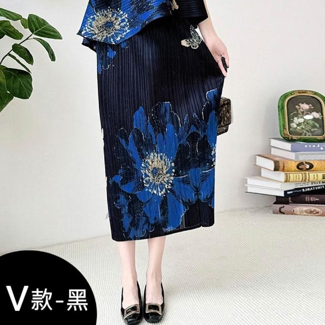 【K.W.】MOMO限定秋新品義式貴族Chill搭配三宅風皺褶摺衣中大尺碼外套/寛褲/裙(褶皺外套  風衣外套 寛褲 )
