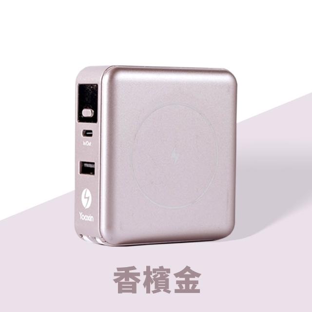 不含AC插頭 台灣製 白沙屯媽祖 10000mAh行動電源(36.5Wh 磁吸無線充 PD快充 自帶線)