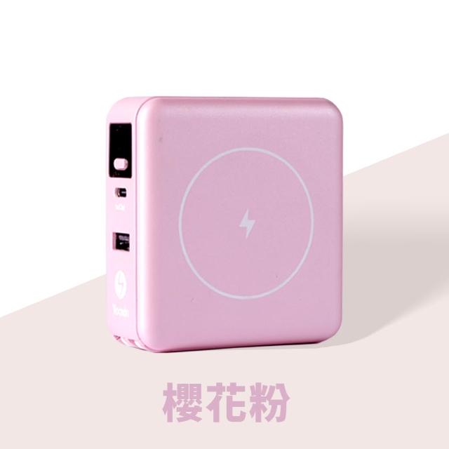 不含AC插頭 台灣製 白沙屯媽祖 10000mAh行動電源(36.5Wh 磁吸無線充 PD快充 自帶線)