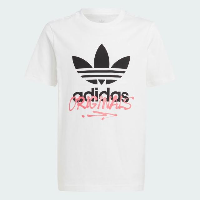【adidas 愛迪達】精選兒童休閒運動短袖上衣 T恤 大童款 童裝 男童/女童(多款任選)
