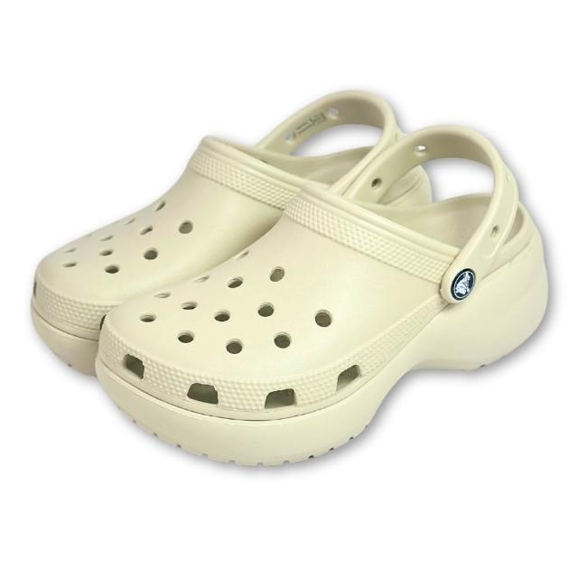 【Crocs】卡駱馳 經典雲朵克駱格 女 增高中性鞋 休閒洞洞鞋 輕量厚底涼鞋 防水拖鞋 懶人鞋206750 多色任選