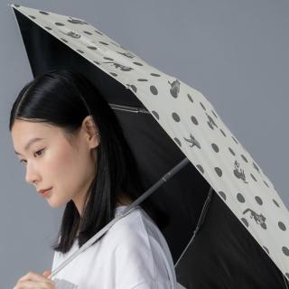 【Wpc.】官方直營沖昌之聯名圓點貓迷你便攜手動遮光降溫傘-多色(輕量/降溫/遮光/抗UV/晴雨傘)