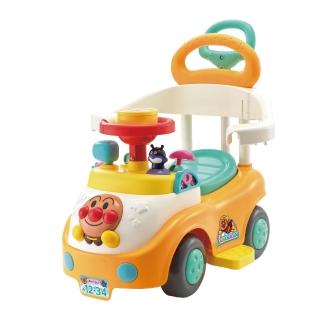 【ANPANMAN 麵包超人】麵包超人 三段變身趣味推式防側翻學步車(10個月起~5歲)