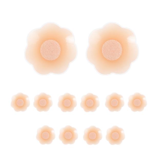 【kingkong】透氣防水隱形胸貼 6對罐裝 (防走光/乳貼/防乳頭外露/透氣防汗/婚紗禮服/比基尼)
