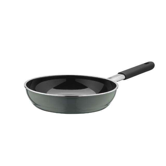 【WMF】德國製 Fusiontec Mineral 平底鍋 24cm (陶晶鍋)無塗層 IH爐/電磁爐適用