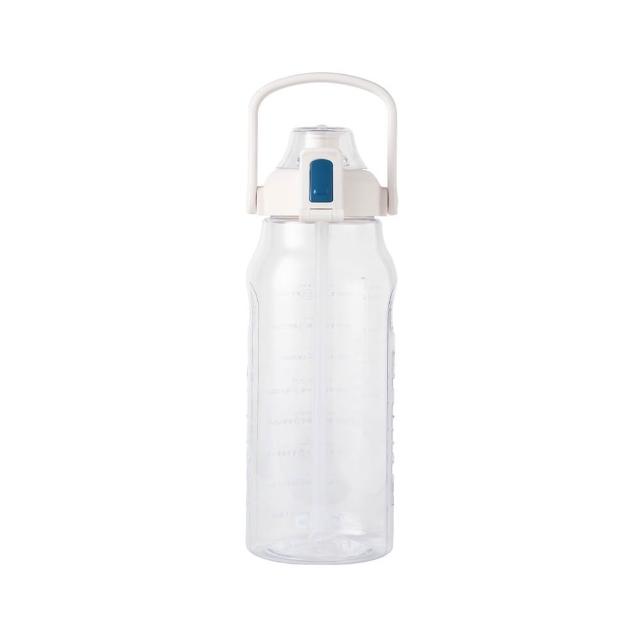 【SUNY】希樂tritan運動水壺 2000ml 彈蓋吸管水杯 防摔健身水壺 隨身水瓶 健身直飲水壺 環保杯
