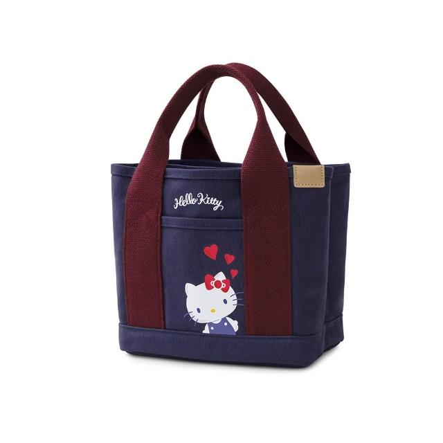 【Kiiwi O！】Hello Kitty x Kiiwi O! 聯名款．多隔層厚磅帆布托特包 多款選