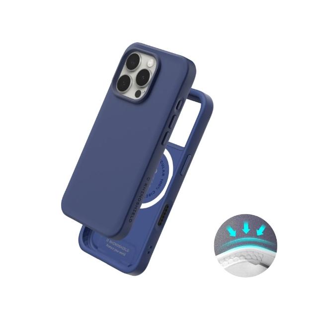 【RHINOSHIELD 犀牛盾】iPhone 16/16 Plus/16 Pro/Pro Max SolidX MagSafe兼容 強化吸震緩衝防摔磁吸手機殼