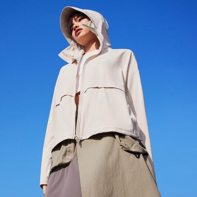 【adidas 愛迪達】防曬連帽外套 UPF 抗UV 薄外套 寬鬆 女款(多款任選)