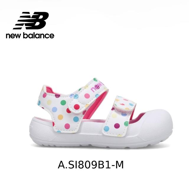【NEW BALANCE】NB 童鞋_男童/女童_繽紛色包腳趾涼鞋