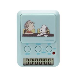 【DRETEC】Snoopy史努比聯名款_日本多用途學習時間計時器-湖水綠(T-590GNPN2)