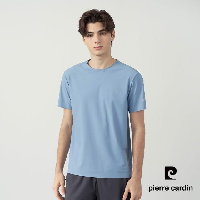 【pierre cardin 皮爾卡登】網路獨家 男女款 冰絲速乾涼感短袖T恤/運動圓領上衣(多色任選)