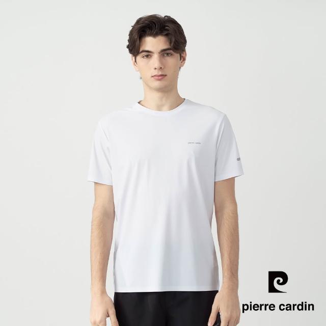 【pierre cardin 皮爾卡登】網路獨家 男女款 冰絲速乾涼感短袖T恤/運動圓領上衣(多色任選)