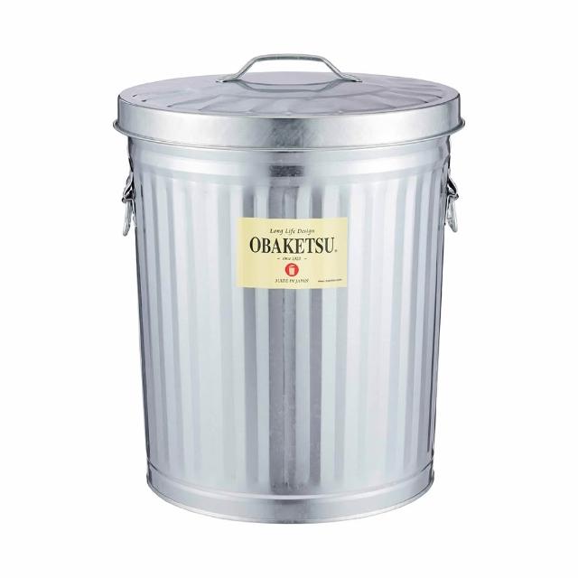 不鏽鋼多功能收納桶 33L(送垃圾袋環)