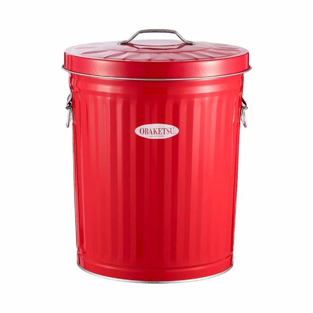 不鏽鋼多功能收納桶 33L(送垃圾袋環)