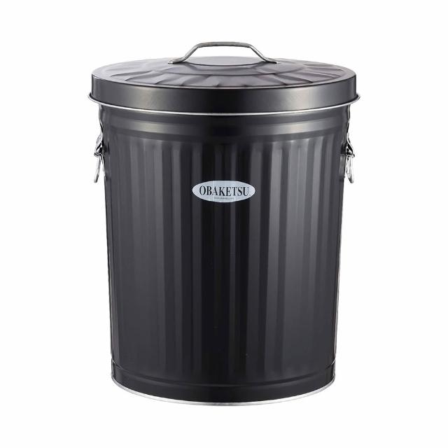 不鏽鋼多功能收納桶 33L(送垃圾袋環)