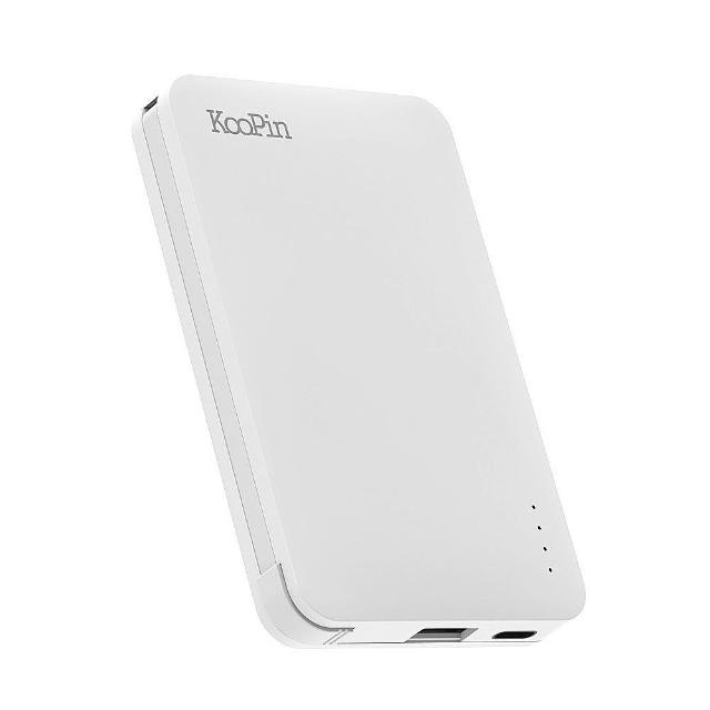 8208/5000mAh/18.5W/ 極簡風自帶線 Type-C 行動電源