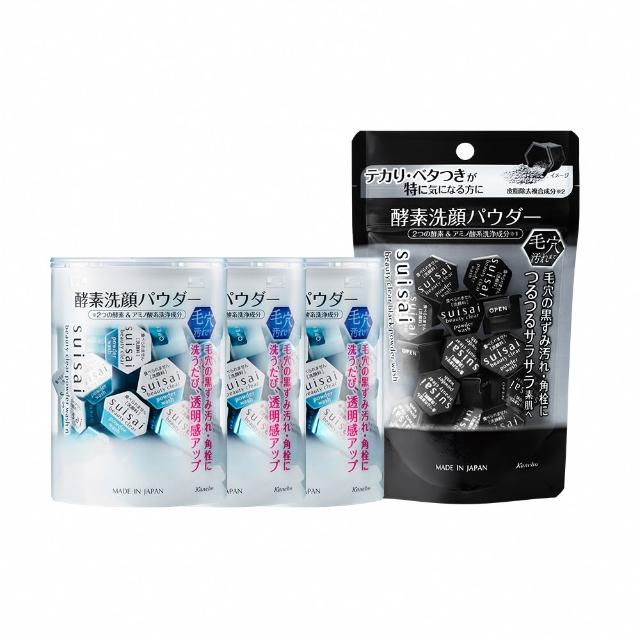 【Kanebo 佳麗寶】suisai 淨透酵素粉111顆洗淨拋光組 (洗面乳)