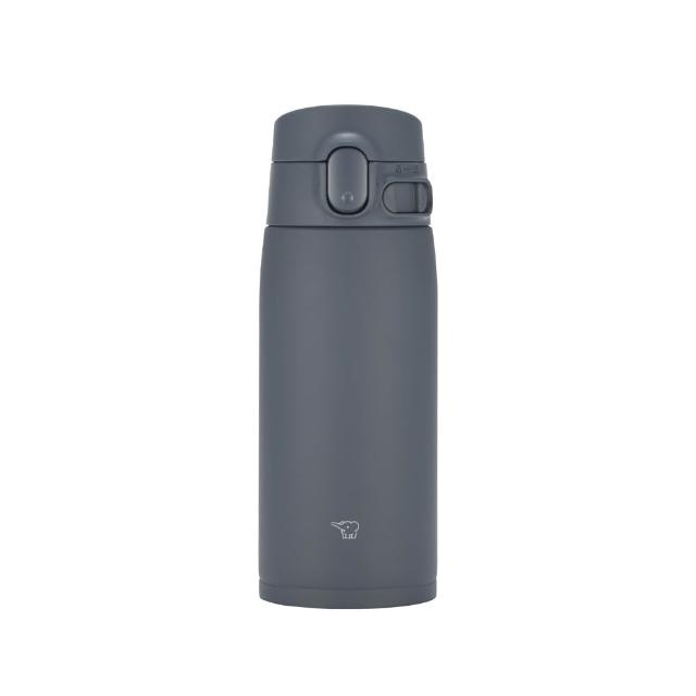 【ZOJIRUSHI 象印】MOMO專售 不銹鋼一體式中栓彈蓋式真空保溫保冷杯-480ML(SM-VH48 保溫瓶/保冰/環保杯)