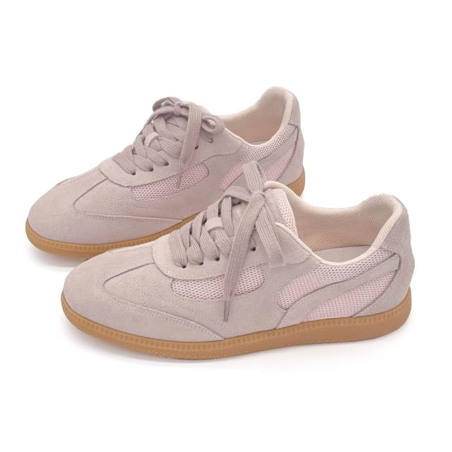 【Robinlo】真皮Q彈感復古法式德訓鞋小白鞋休閒鞋(多款任選)