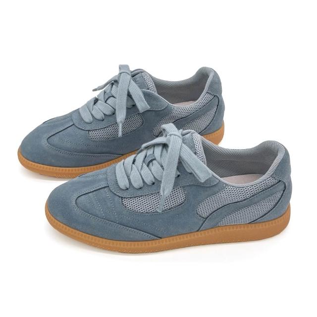 【Robinlo】真皮Q彈感復古法式德訓鞋小白鞋休閒鞋(多款任選)