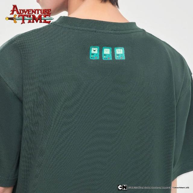 【FOOTER】探險活寶-BMO短T 限量授權系列 短袖 上衣(AT00B-深綠)