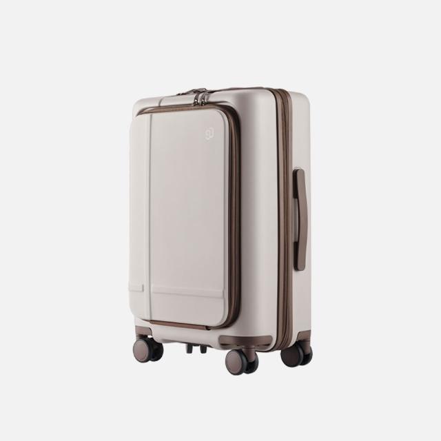 【NINETYGO】濃醇箱 20吋登機箱(前開式/行李箱/拉鍊旅行箱)