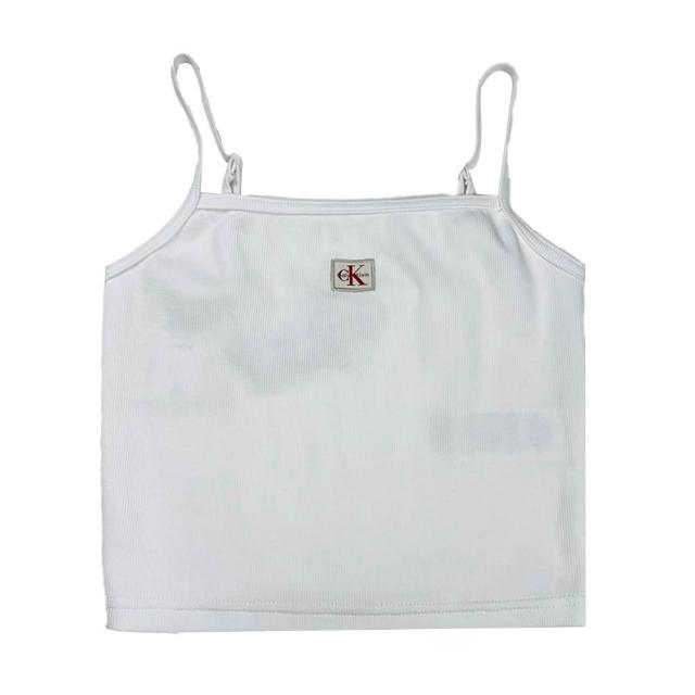 【Calvin Klein】CK 小可愛 細肩帶 女T Calvin Klein 運動穿搭 無袖 夏季穿搭(1352 BU5)