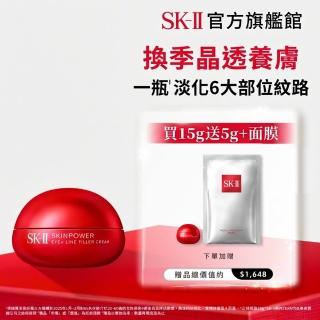【SK-II】官方直營 肌源賦能撫紋眼霜 15g(撫紋小紅球)