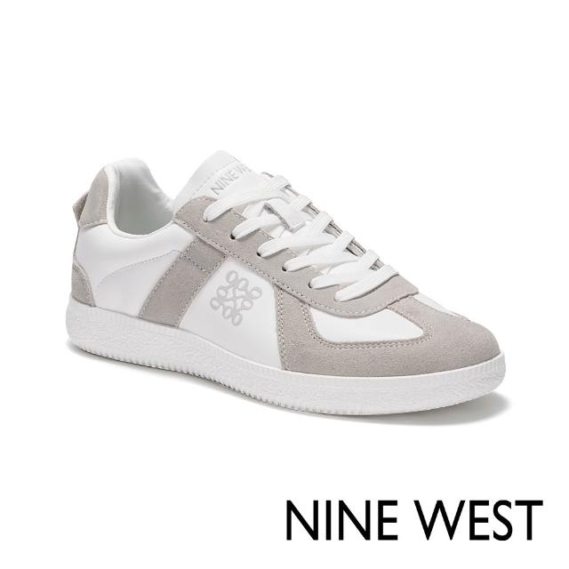 【NINE WEST】真皮復古拼接德訓鞋(多款任選) 窄楦 B楦 厚底 增高 休閒鞋