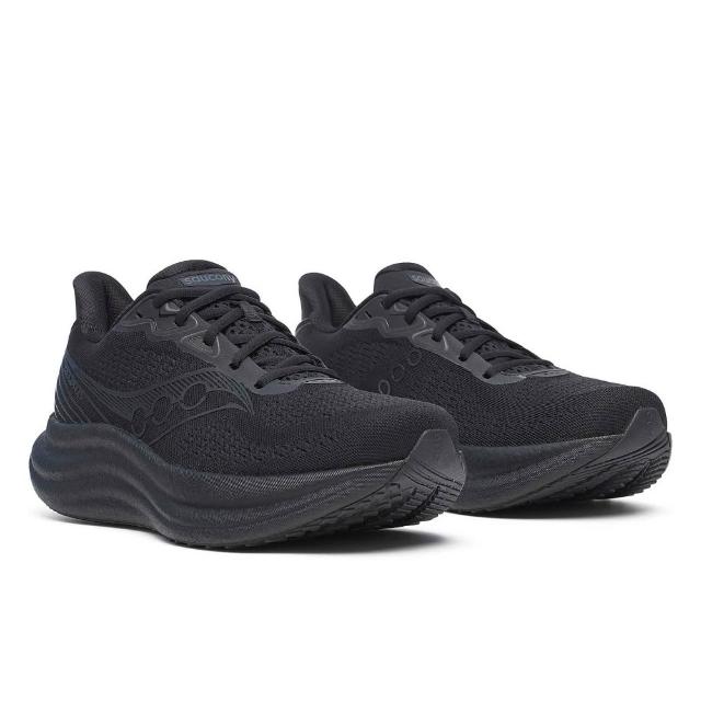【SAUCONY 索康尼】TRIUMPH 23 男款 一般楦 寬楦 慢跑鞋(S21023 黑 白藍 灰 影灰 化石灰 緩衝 勝利)