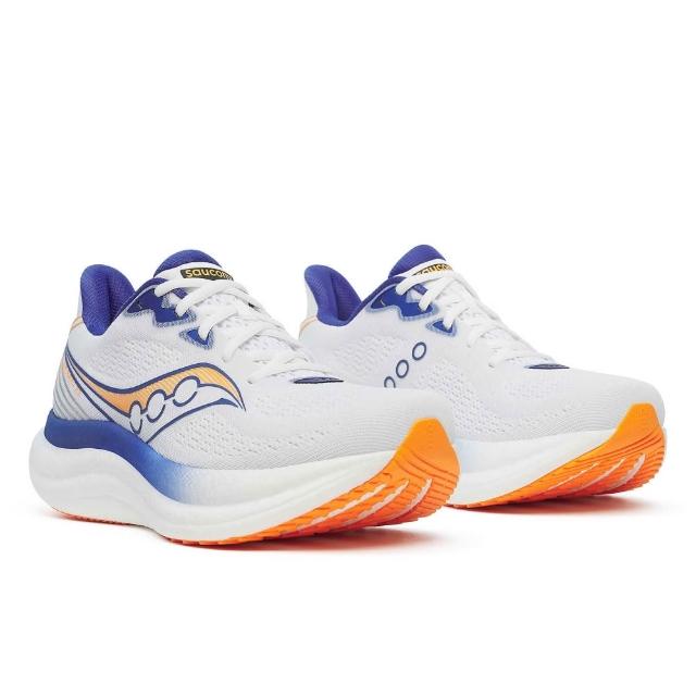 【SAUCONY 索康尼】TRIUMPH 23 男款 一般楦 寬楦 慢跑鞋(S21023 黑 白藍 灰 影灰 化石灰 緩衝 勝利)