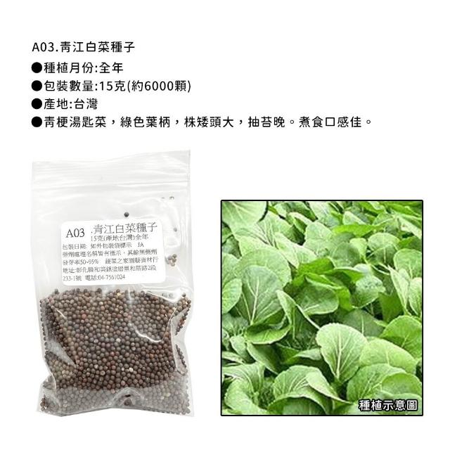 【蔬菜工坊】新手短期收成全年可栽培葉菜類種子系列-各種包裝數