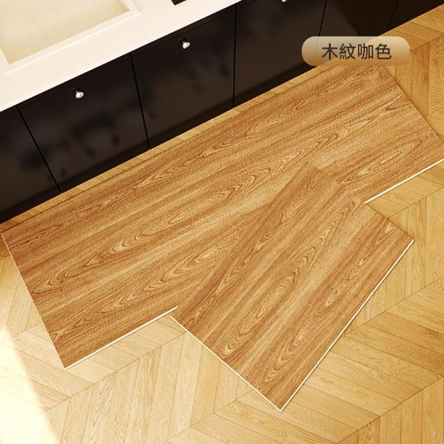 【Mr.Box】買1送1 奈米絨面軟式硅藻土吸水防油防滑廚房地墊(浴室/踏墊/速乾/地毯)-160x50cm+80x50cm