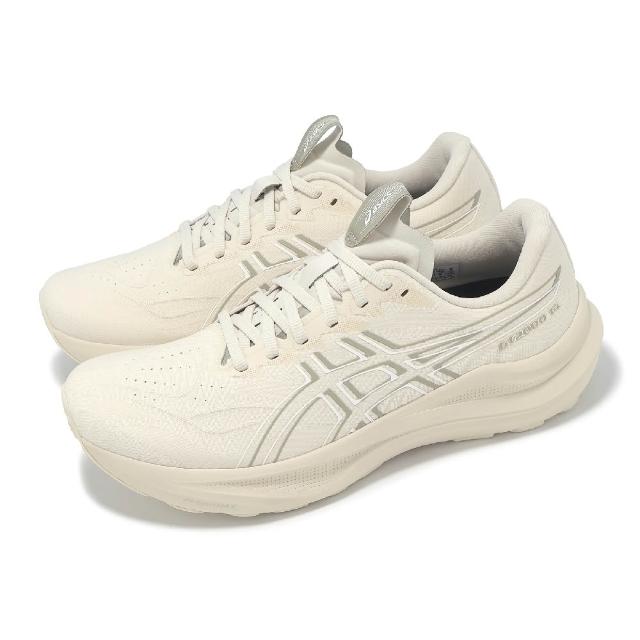 【asics 亞瑟士】慢跑鞋 GT-2000 14 男鞋 米 白 支撐 回彈 運動鞋 亞瑟士(1011C056250)